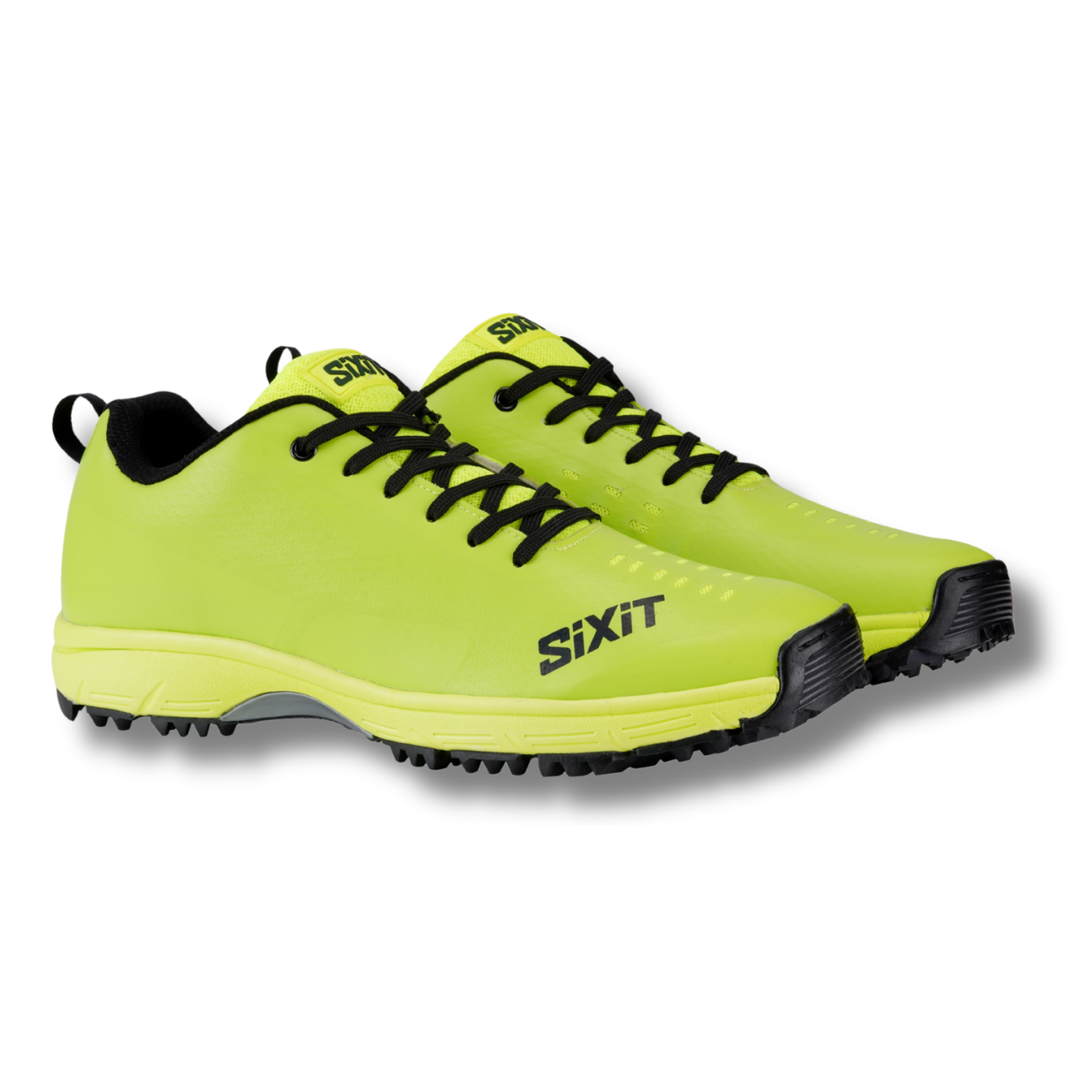 1 CRICKET SHOES - Neon Green/Black - Image 1