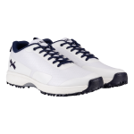 SiXiT SeamTech White-Navy Cricket Shoes