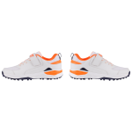 SiXiT Rise V2 White-Orange Cricket shoes - Image 5